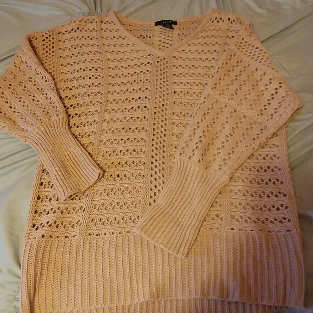 Blush sweater